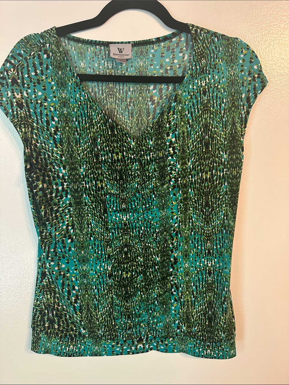 Worthigton stretch Blouse in size S - Picture 3 of 7